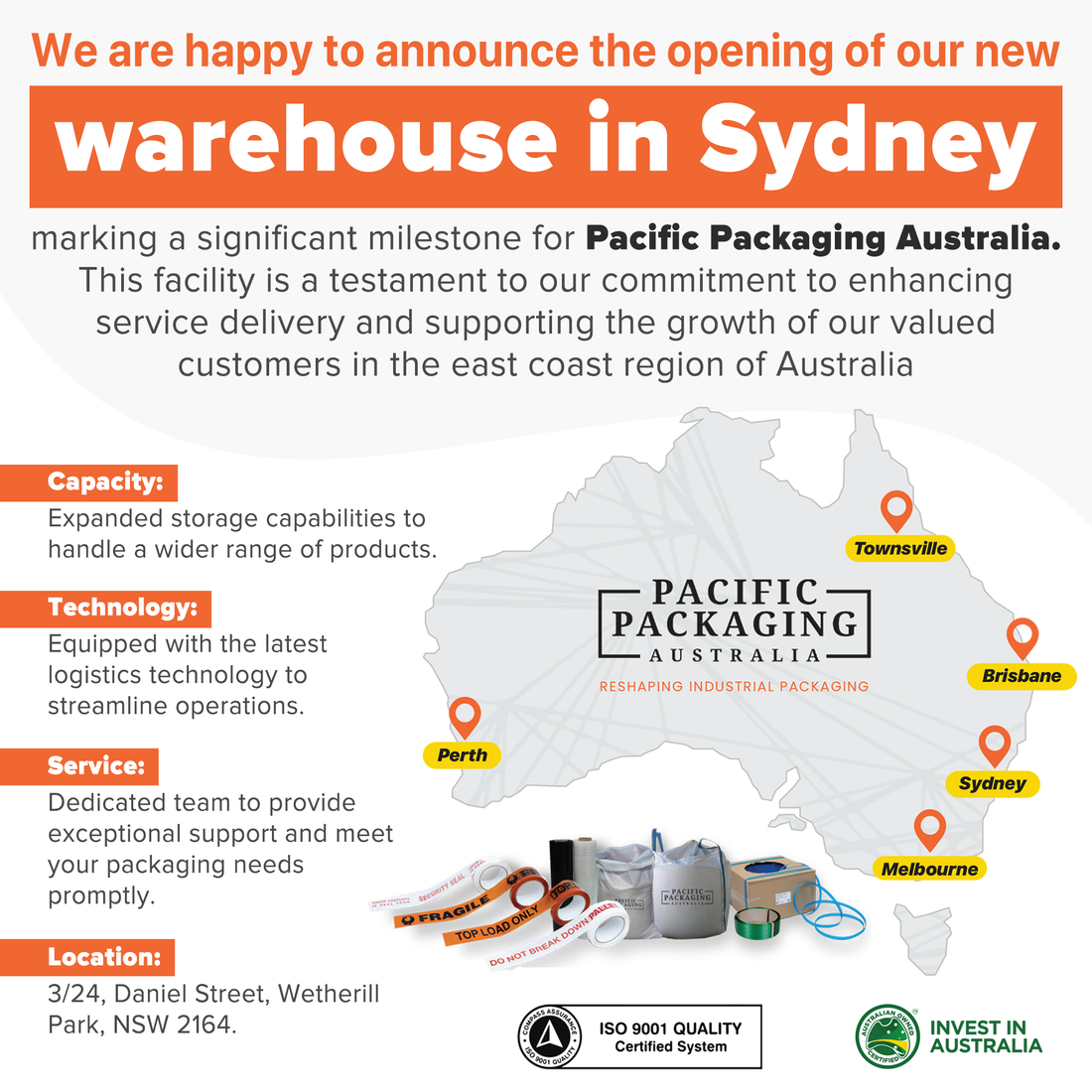 Unveiling Our Brand New Warehouse in Sydney