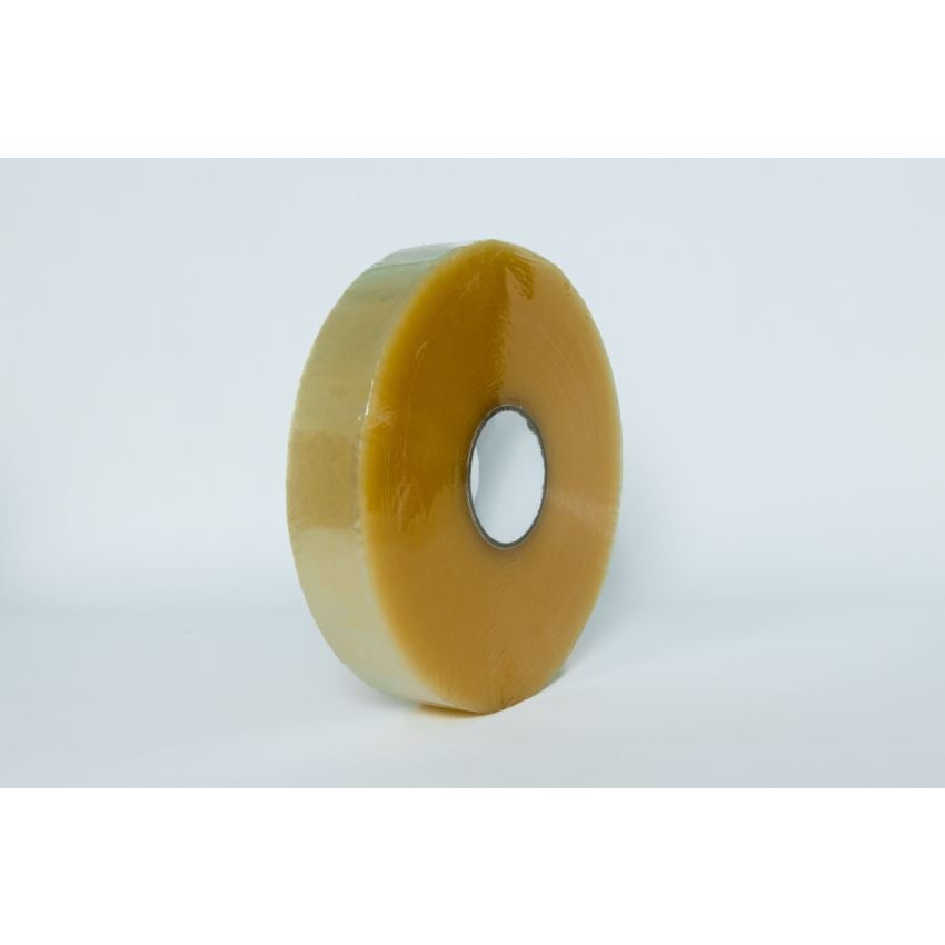 MACHINE PACKAGING TAPE 48mm x 1000m - ACRYLIC CLEAR (48UM) - 6 ROLLS/BOX