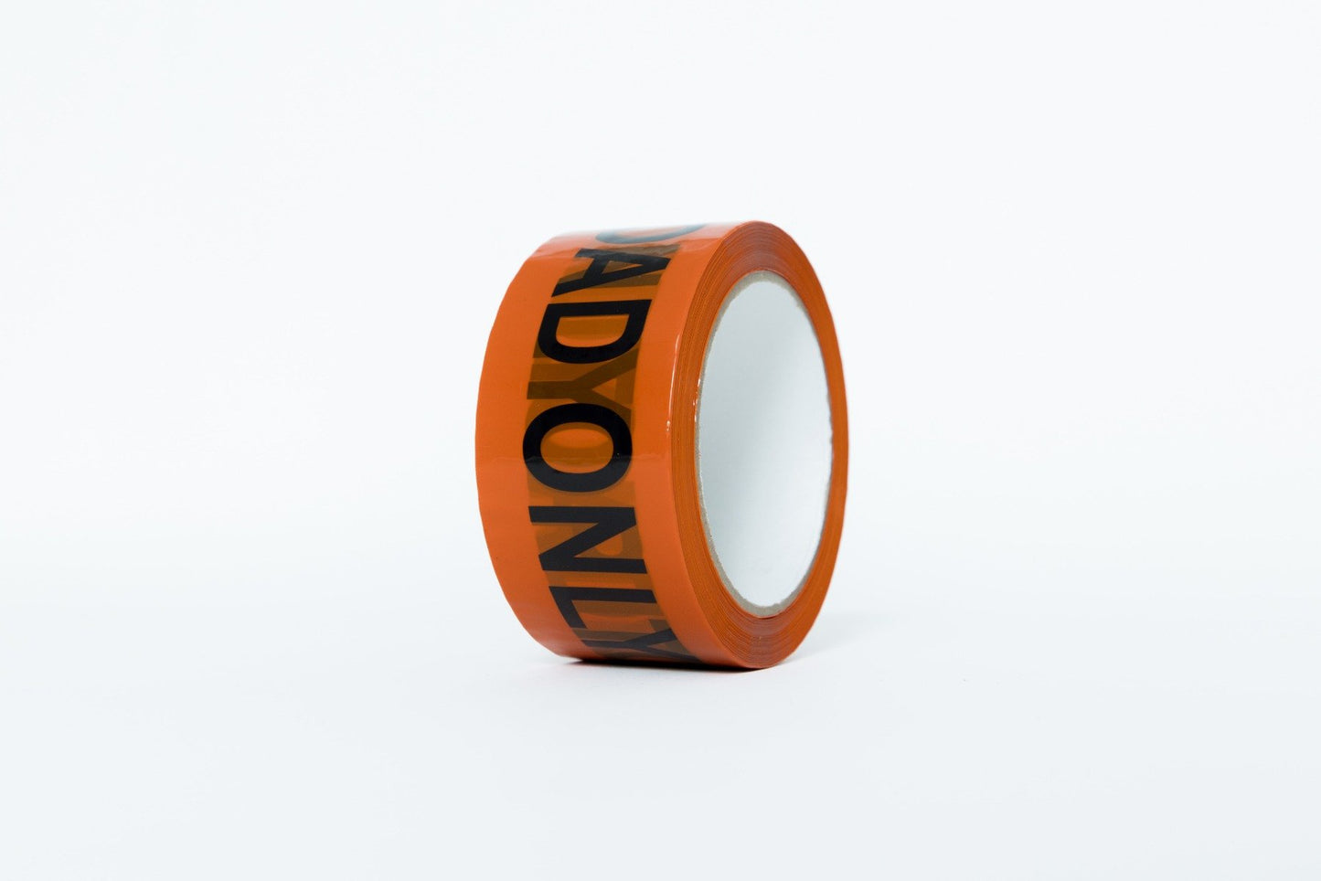 TOP LOAD ONLY BLACK / ORANGE WARNING TAPE 48mm x 66m
