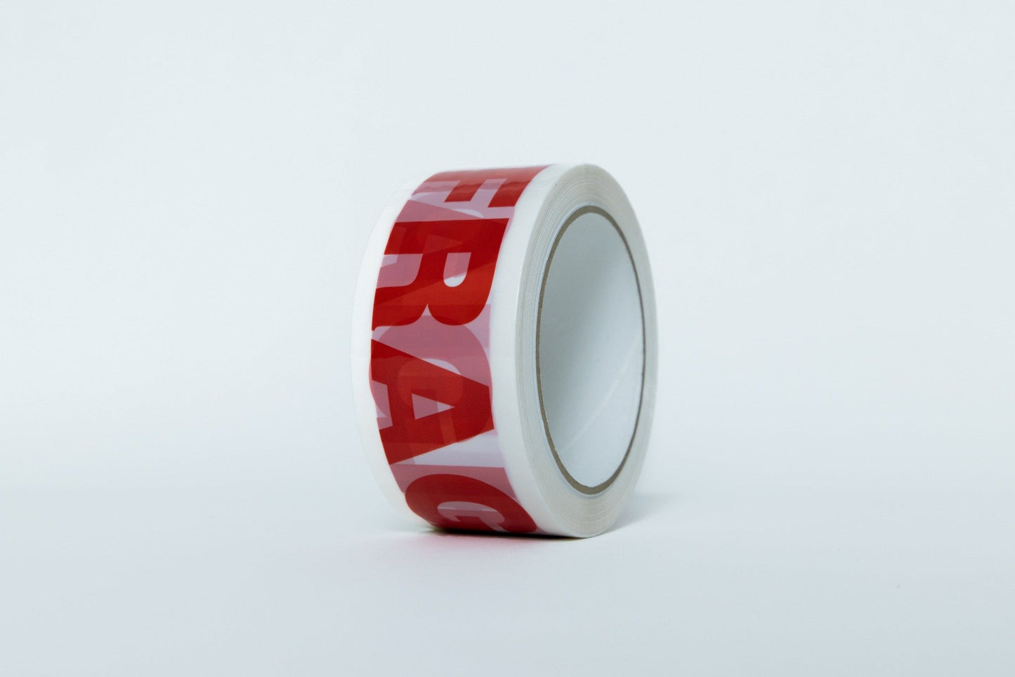 FRAGILE RED/WHITE WARNING TAPE 48mm x 66m