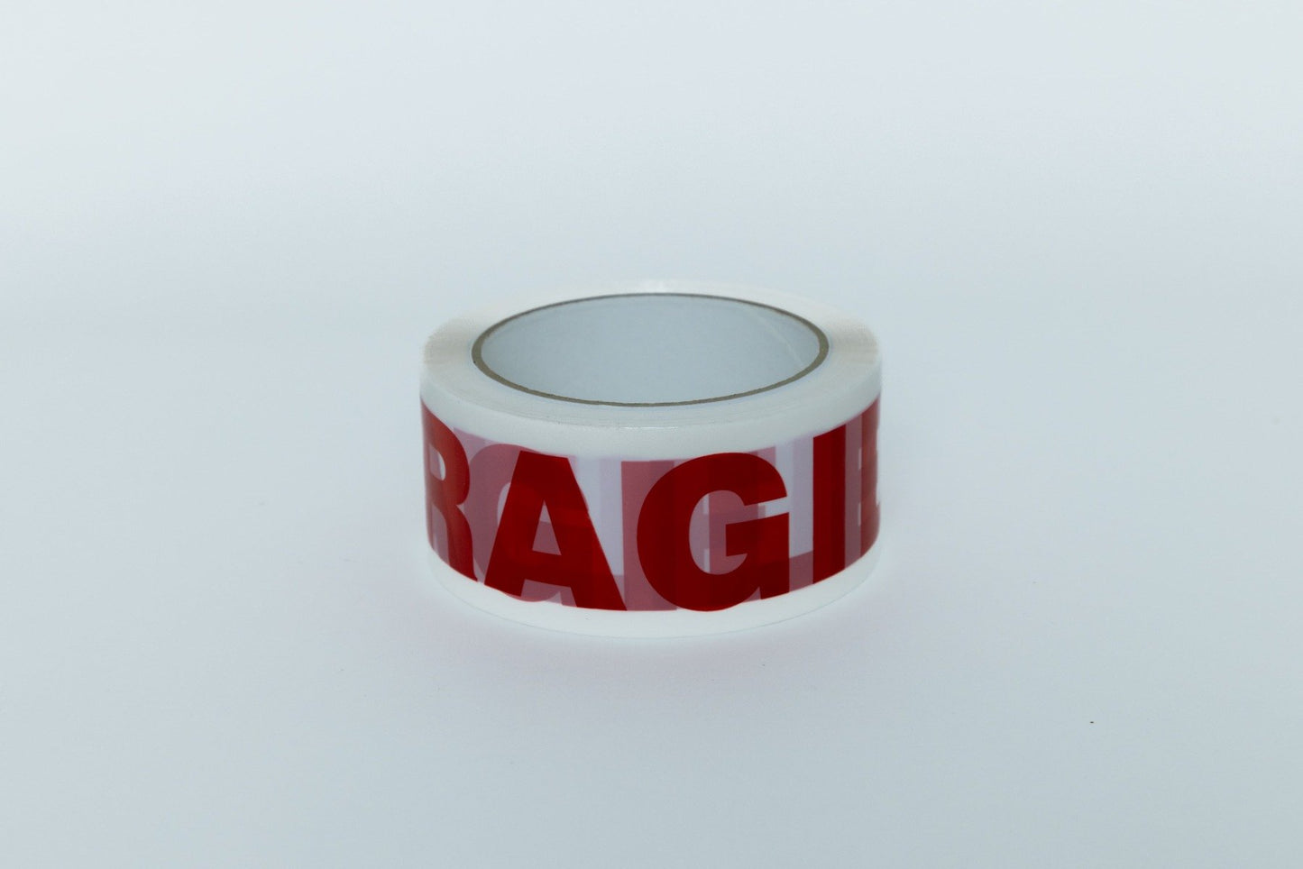 FRAGILE RED/WHITE WARNING TAPE 48mm x 66m