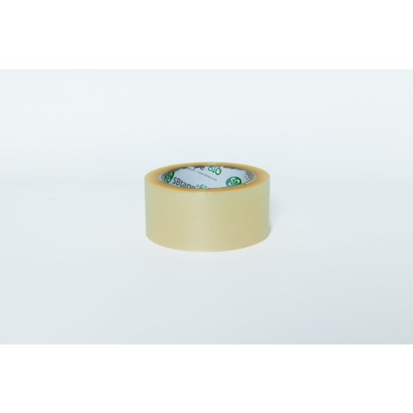 BIODEGRADABLE PREMIUM ACRYLIC PACKAGING TAPE 48mm x 75m - CLEAR