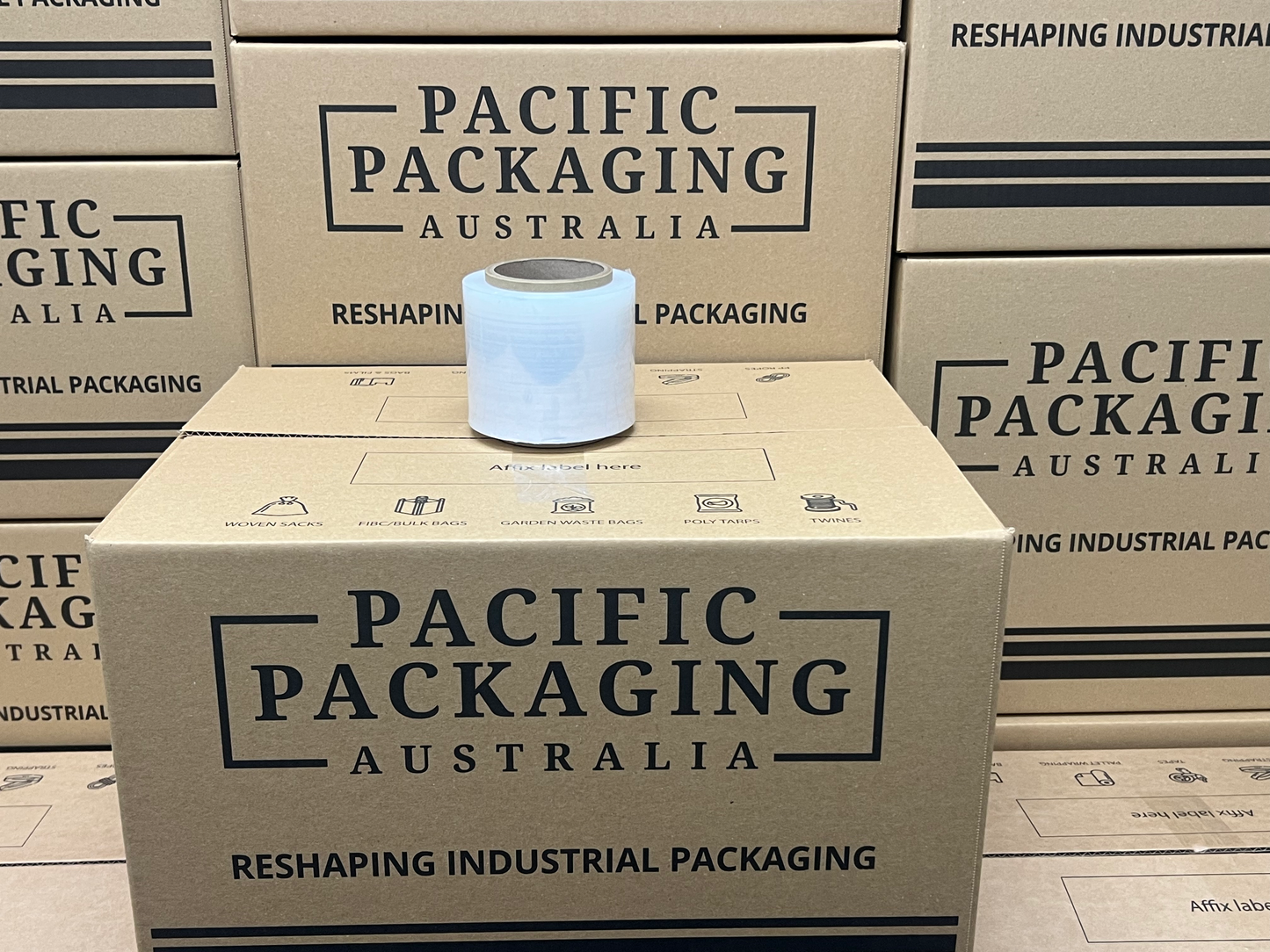 Bundling Film 100mm x 250m x 20um Clear ( 24 Rolls / Carton)