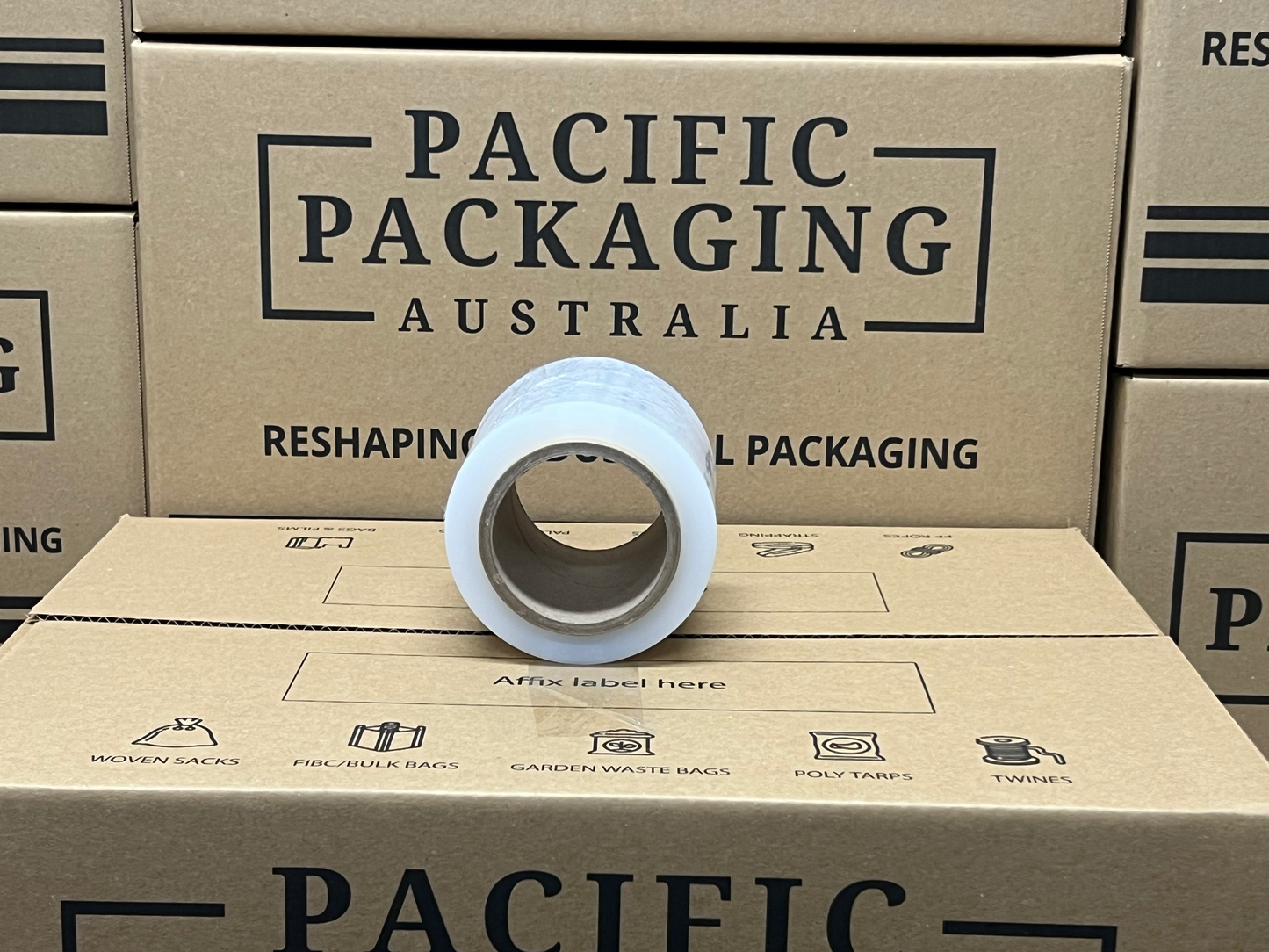 Bundling Film 100mm x 250m x 20um Clear ( 24 Rolls / Carton)