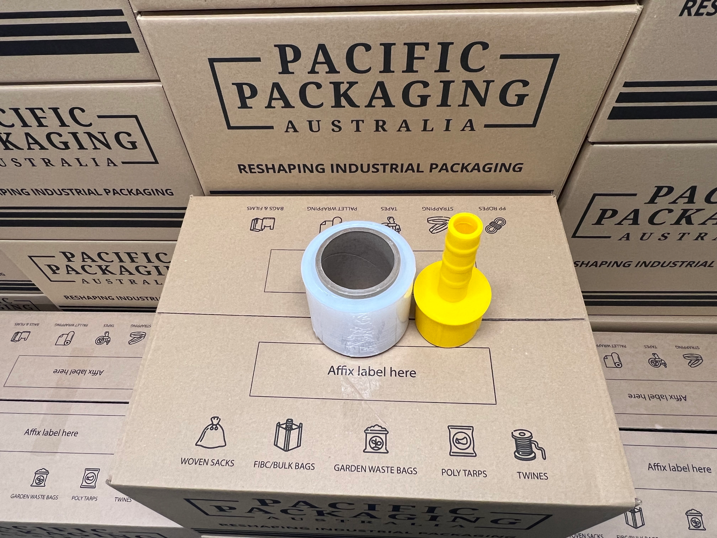 Bundling Film 100mm x 250m x 20um Clear ( 24 Rolls / Carton)