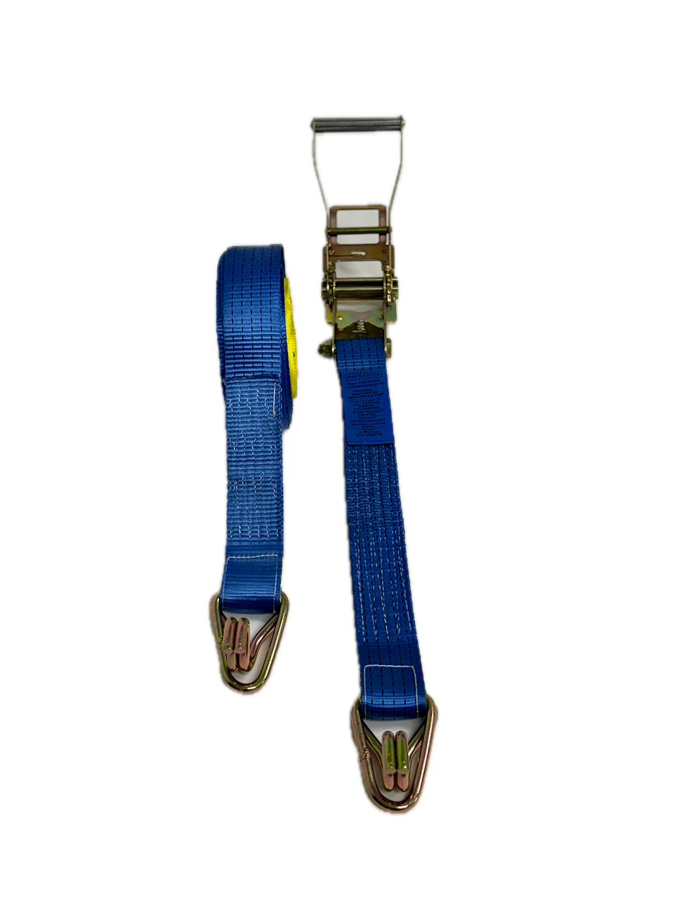 Heavy Duty Ratchet Tie Down Kit with Hook and Keeper - 50mm x 9m - LC 2500kg - Blue Pack of 5