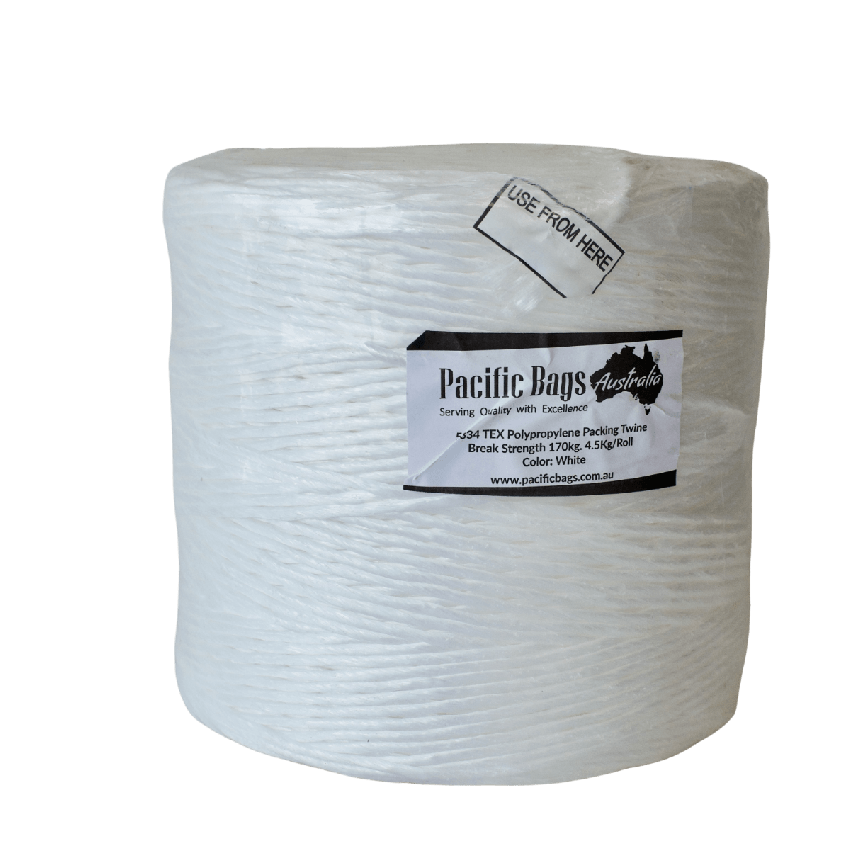 Poly Bale White Twine - 5334 TEX - Break Strength 170 KG