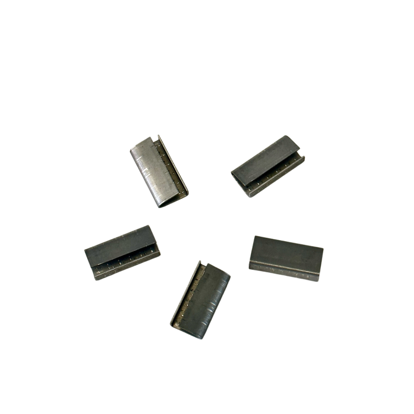 PP/PET SERRATED STRAPPING SEALS - 13MM (1000 PER BOX)