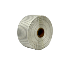 Poly-Woven Strapping – 16mm x 1000m, 350kg Break Strength (Black Line)