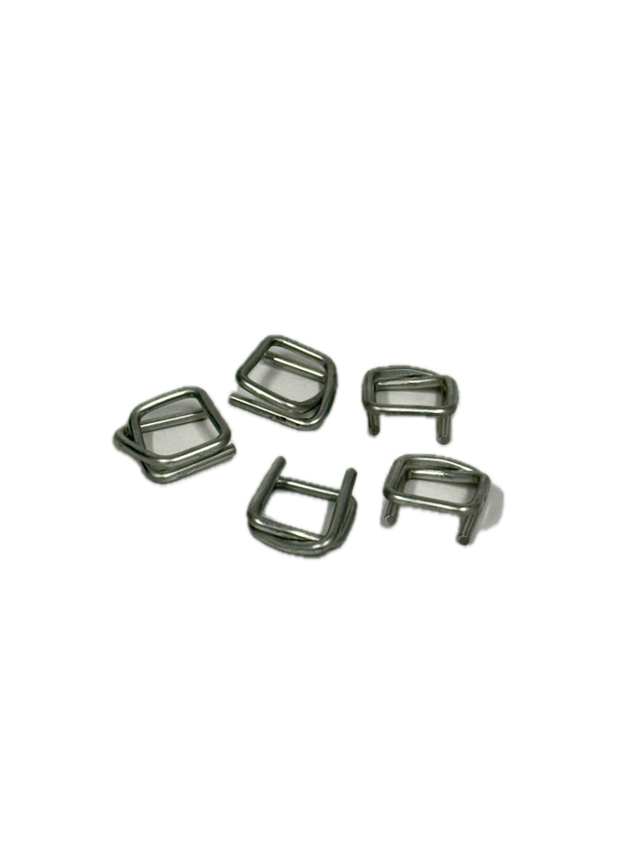 Steel Wire Buckles for Composite Strap - 19mm - Pack of 1000