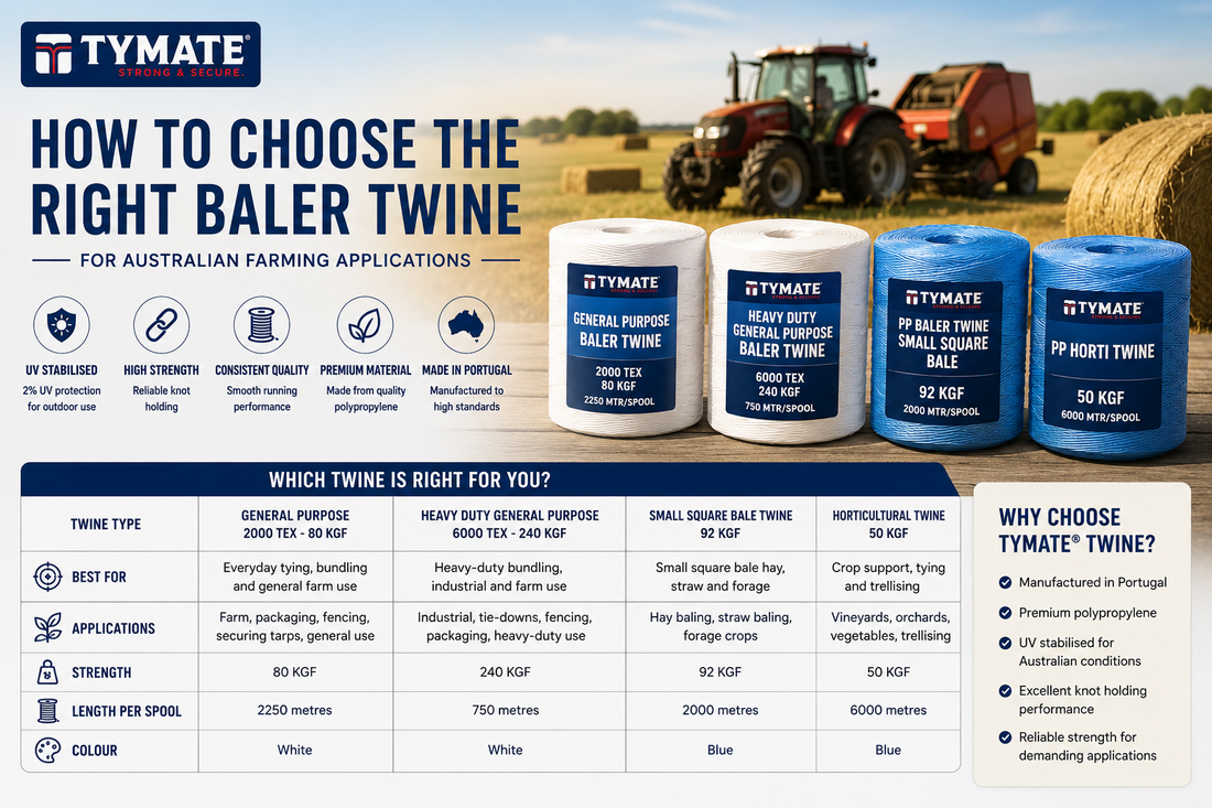 The Complete Guide to Baler Twine: Choosing the Right Twine for Australian Farming Applications