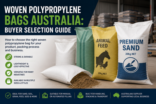 Woven Polypropylene Bags Australia: Buyer Selection Guide