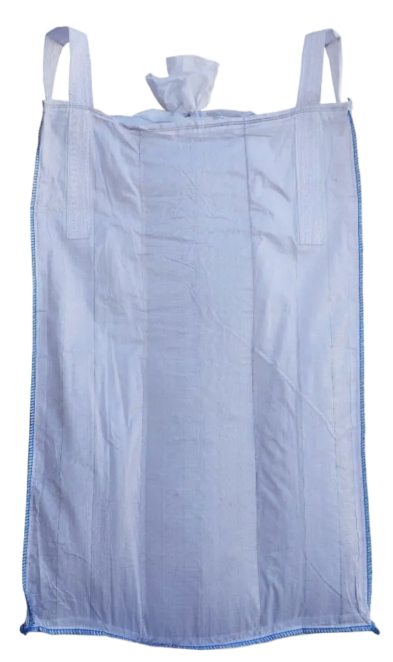 Spout top bulk bags for controlled filling and discharge