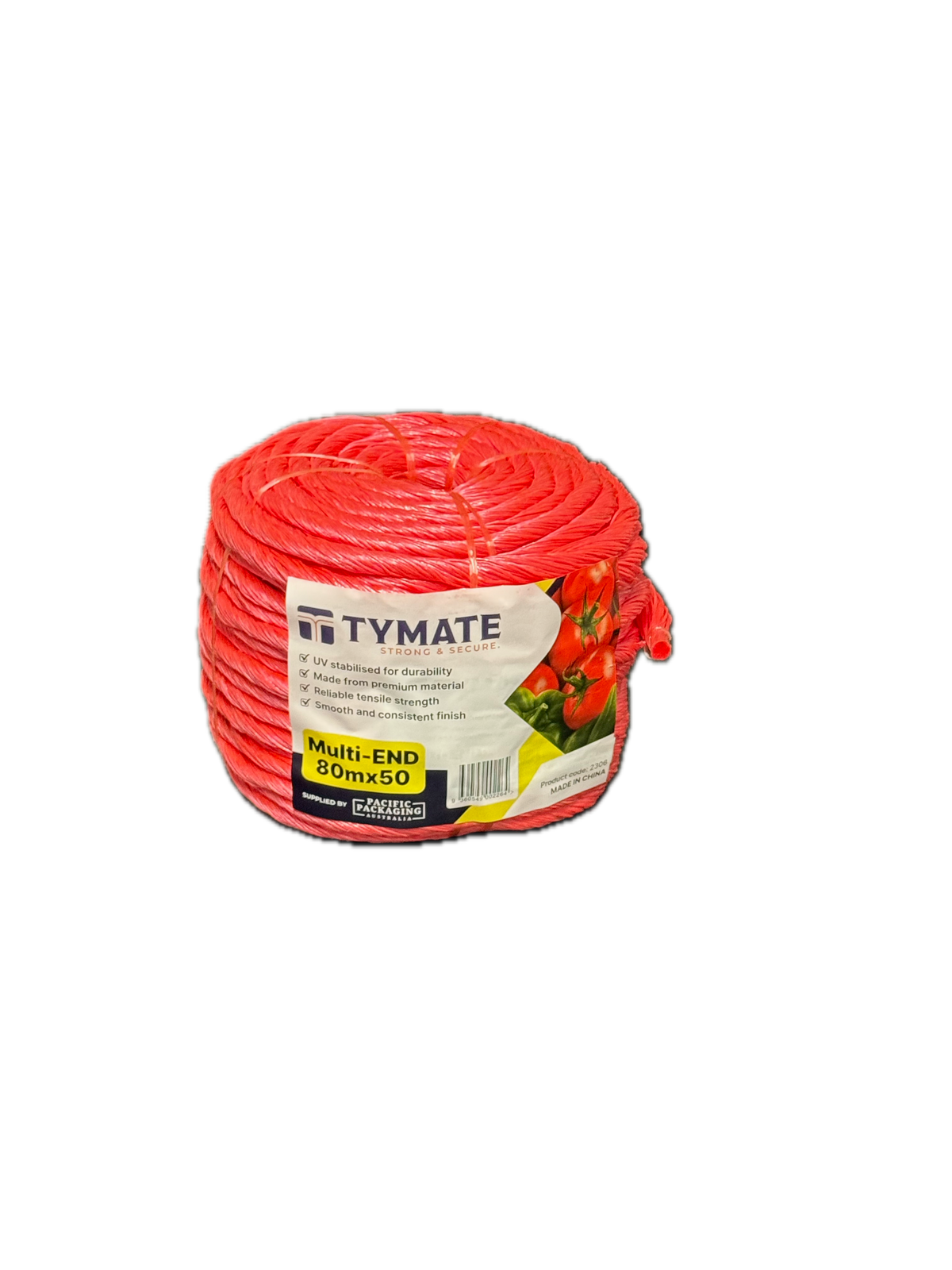 Horticultural twine for crop support and vine training