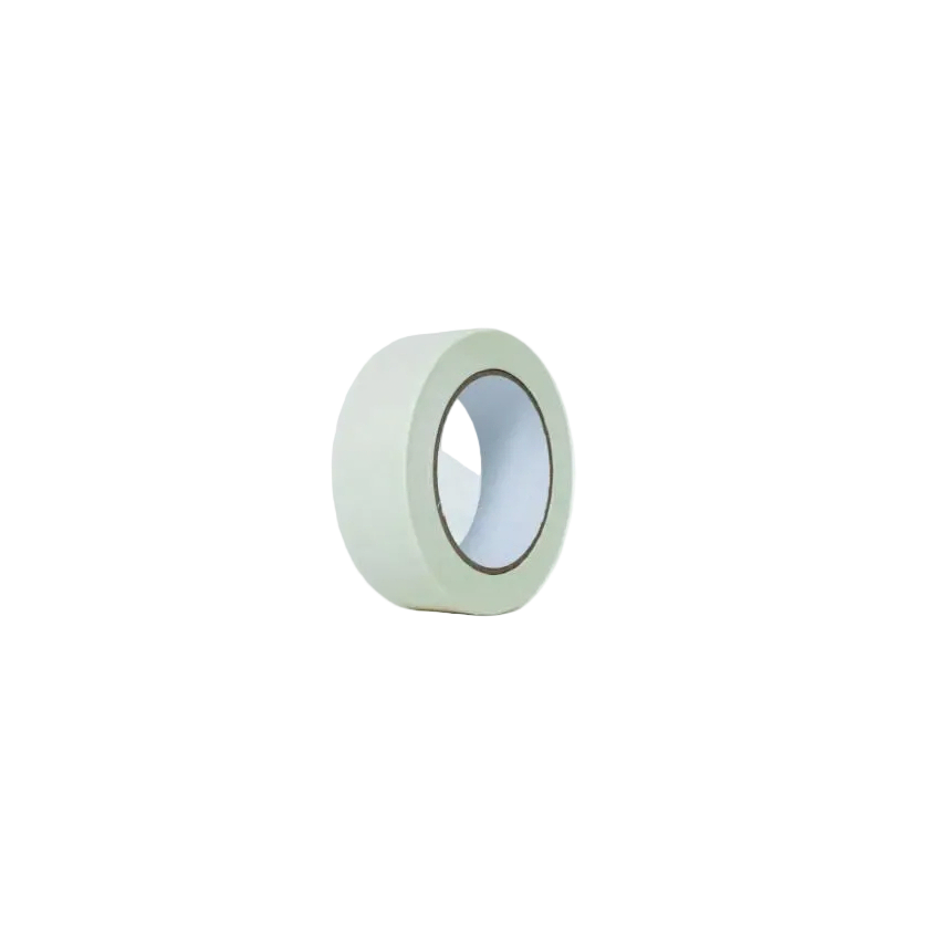 Masking tapes for painting and surface protection in various colors and sizes.