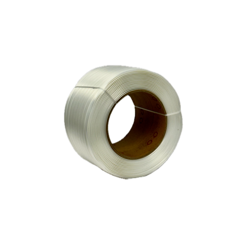 Composite strapping rolls for heavy-duty packaging