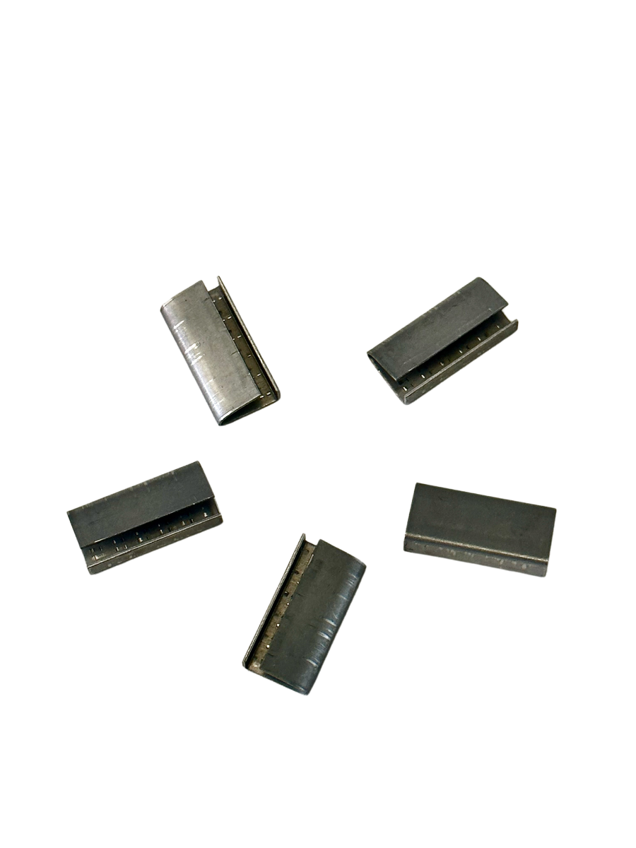 PP/PET SERRATED STRAPPING SEALS - 13MM (1000 PER BOX)