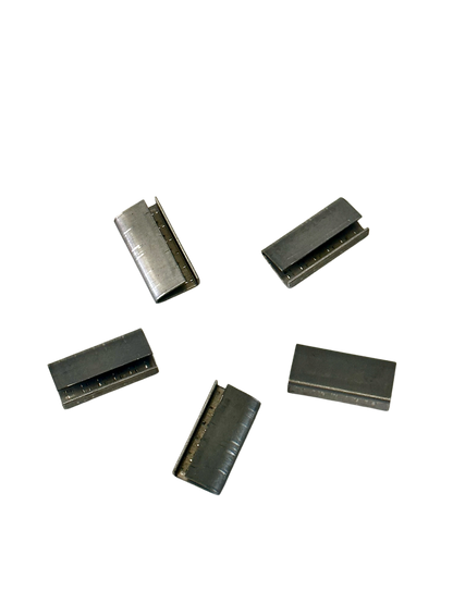 PP/PET SERRATED STRAPPING SEALS - 13MM (1000 PER BOX)