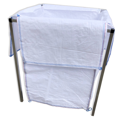 Garden Bag Full Set - 1 Aluminium Frame + 2 Garden Bag + 8 Hooks