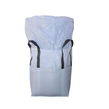 Duffle top closed bottom bulk bag, 60x60x60cm, with circular woven polypropylene construction