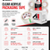 A1 Tapes clear acrylic packaging tape 48mm x 75m x 45UM product information graphic