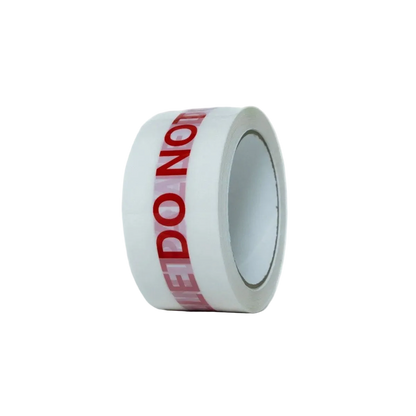 DO NOT BREAK DOWN PALLET  RED / WHITE WARNING  TAPE 48mm x 66m
