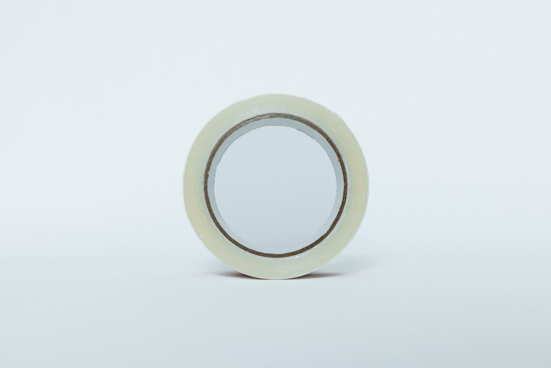 Roll of tape on a white background