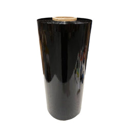 BLACK LDPE STRETCH FILM MACHINE ROLL - 500mm x 1420m x 23um