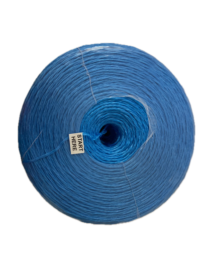 Big Blue polypropylene baler twine on a 6kg roll