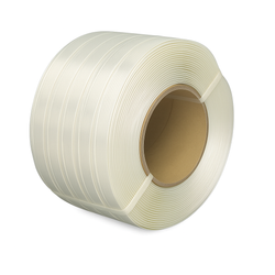 Roll of white tape on a white background