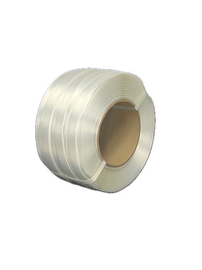 Roll of clear tape on a white background
