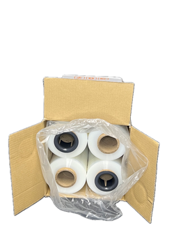 Flexiwrap Clear Hand Stretch Film 500mm x 320m 20 Micron HH Grade (4 Rolls/Carton)