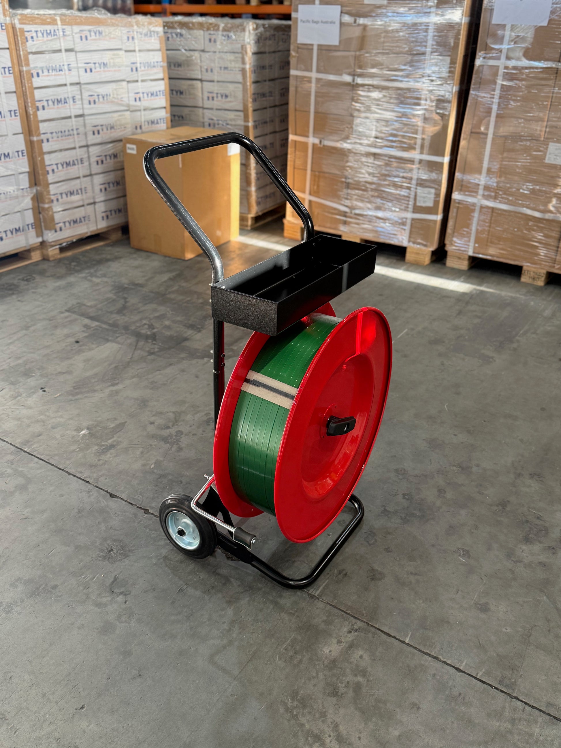 406mm polyester strapping — smooth — pallet securing