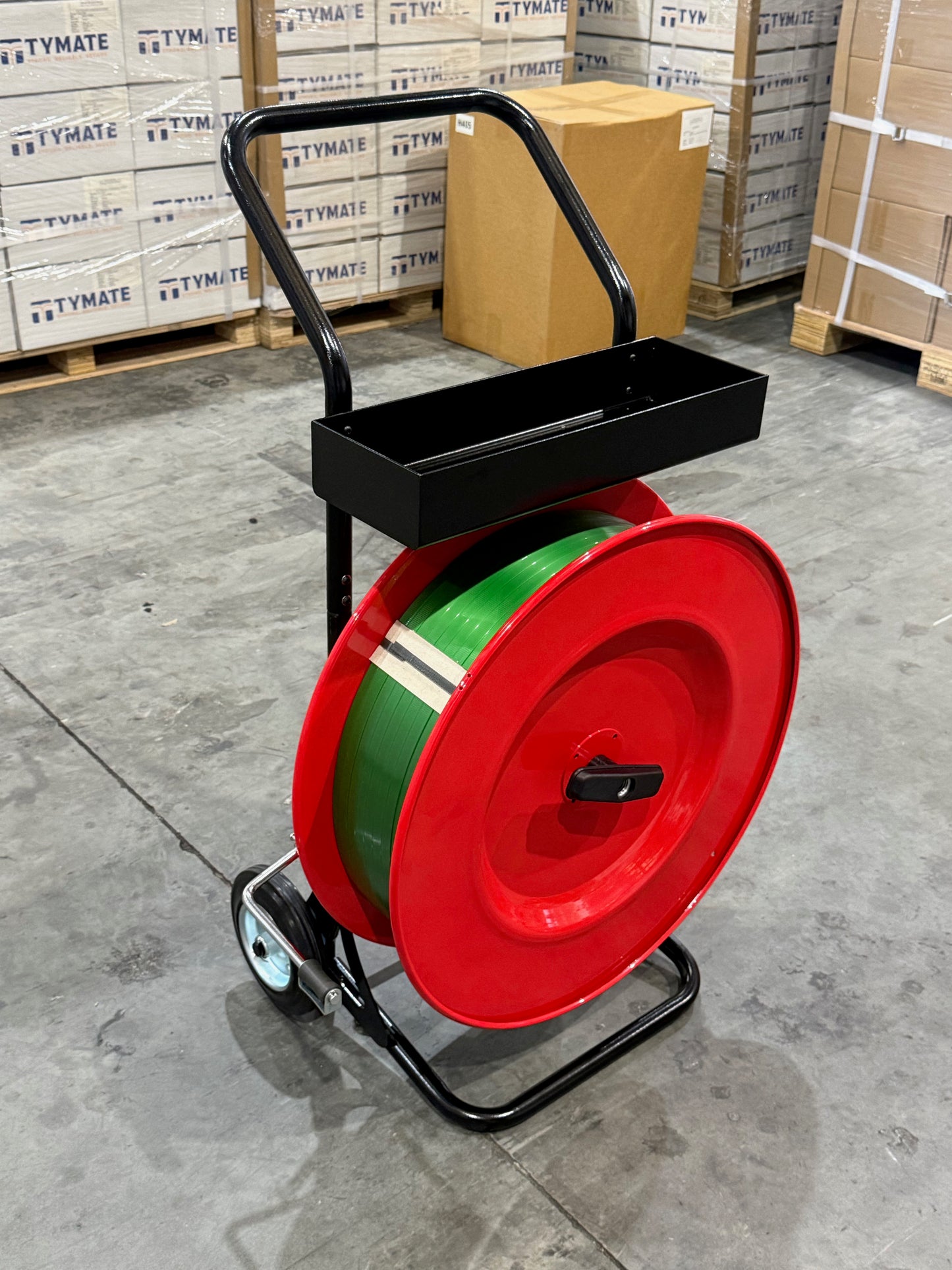 406mm polyester strapping — smooth — pallet securing