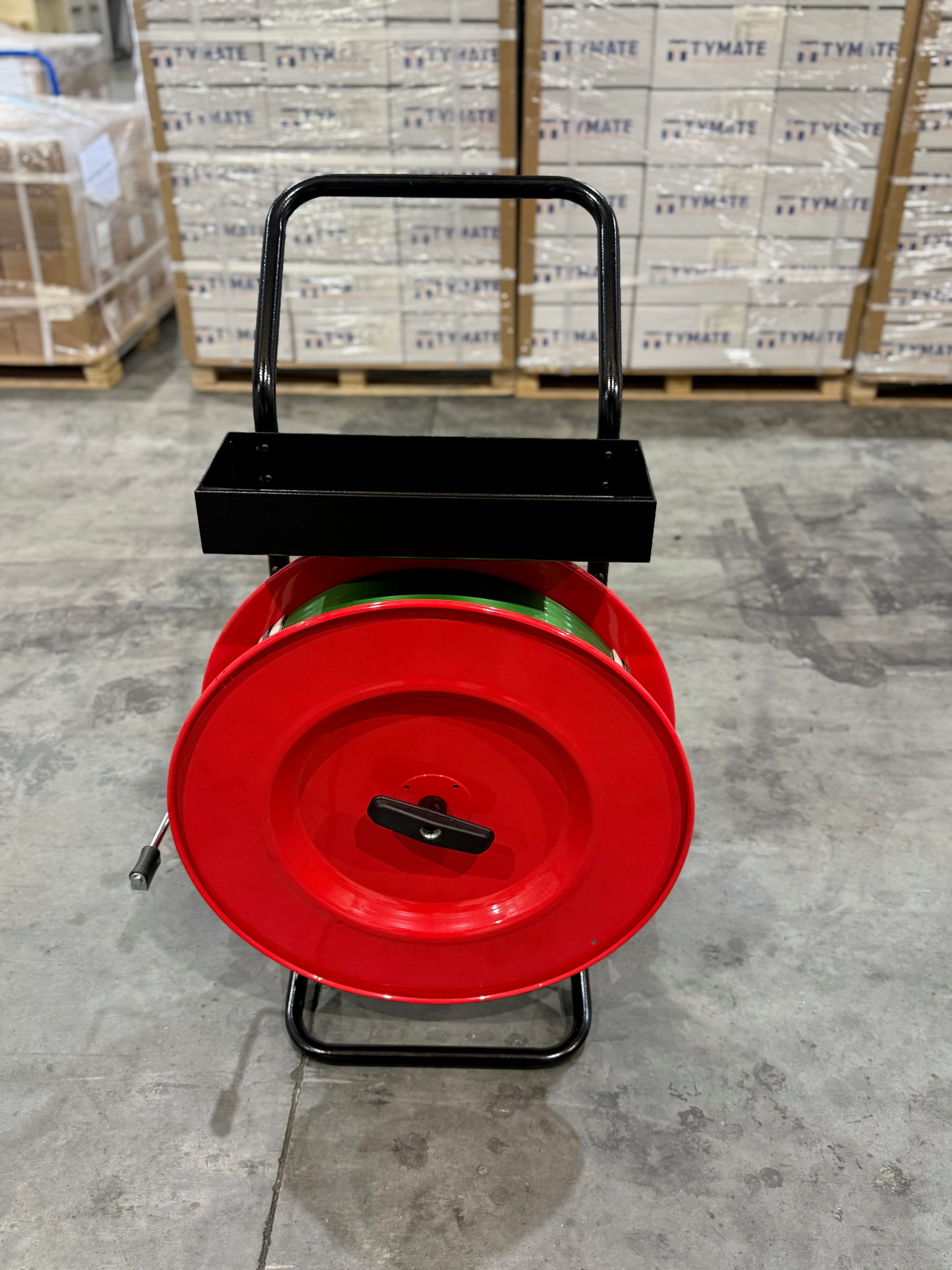 406mm polyester strapping — smooth — pallet securing