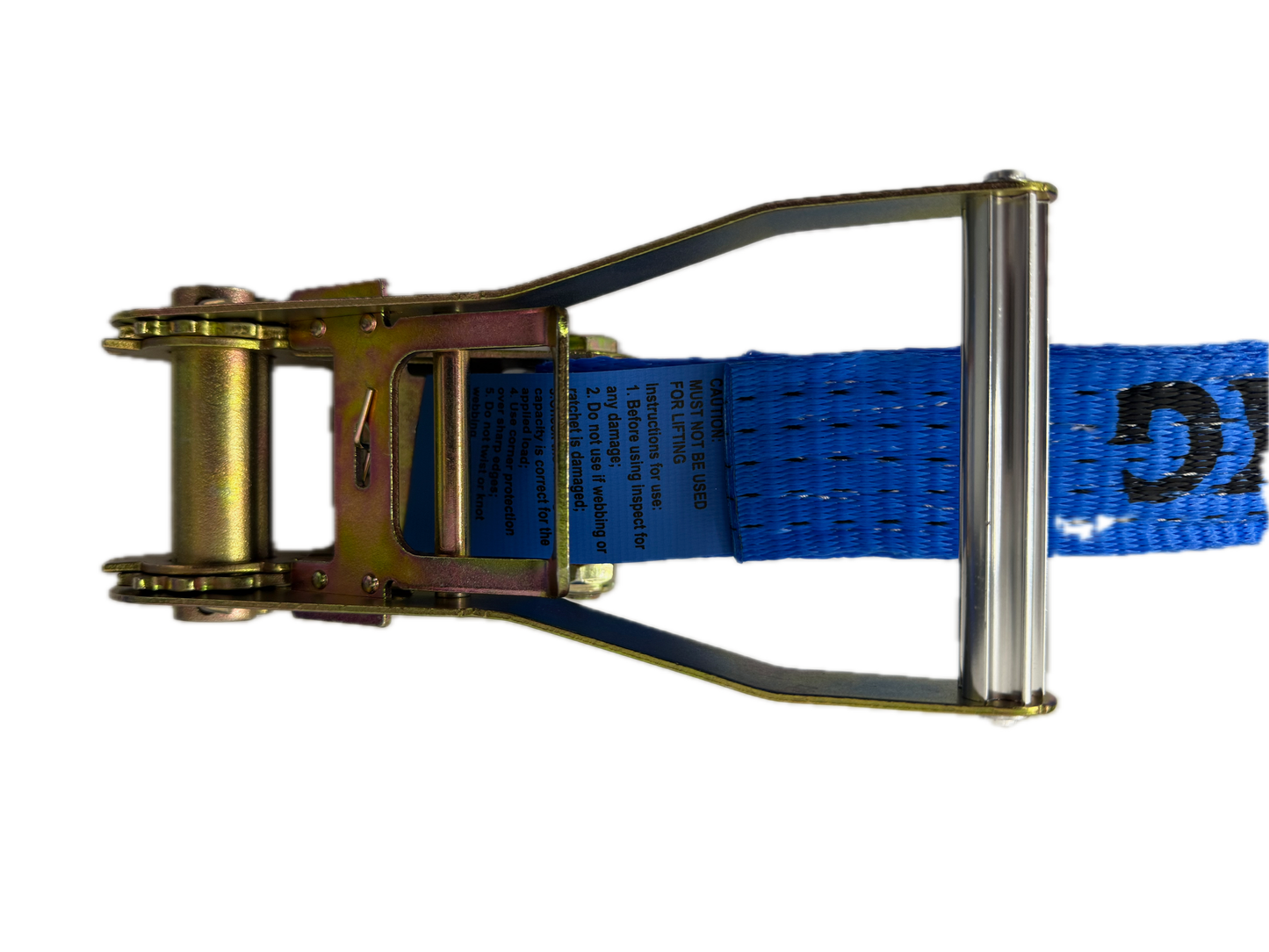 9m Ratchet Tie Down 50mm 2500kg LC | TYMATE Blue