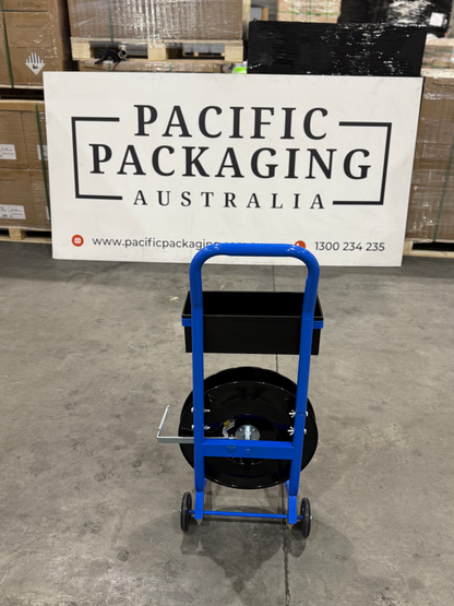 200mm polyester strapping — smooth — pallet securing