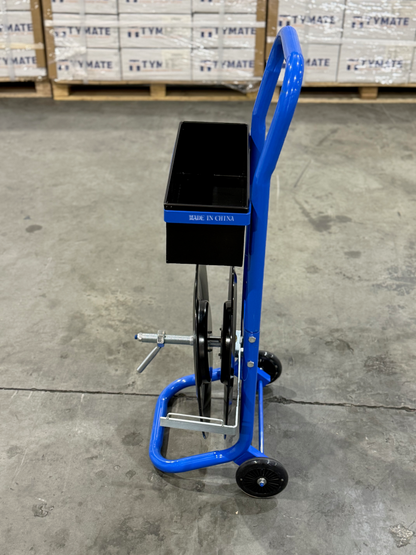 200mm polyester strapping — smooth — pallet securing