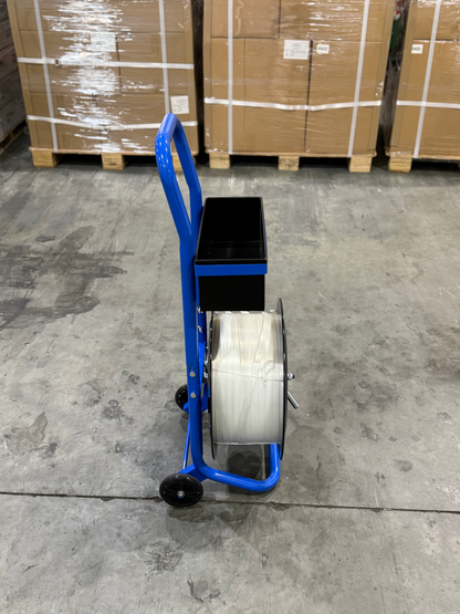 200mm polyester strapping — smooth — pallet securing