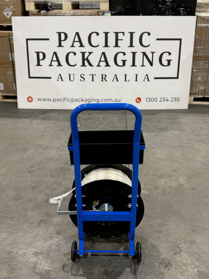 200mm polyester strapping — smooth — pallet securing