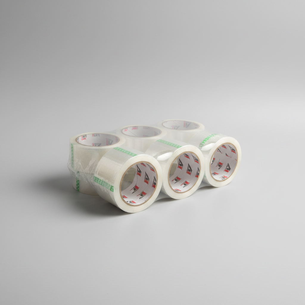 A1 Tapes clear acrylic packaging tape 48mm x 75m x 45UM product pack shot on white background
