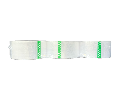 A1 Tapes clear acrylic packaging tape 48mm x 75m x 45UM close-up product view on white background