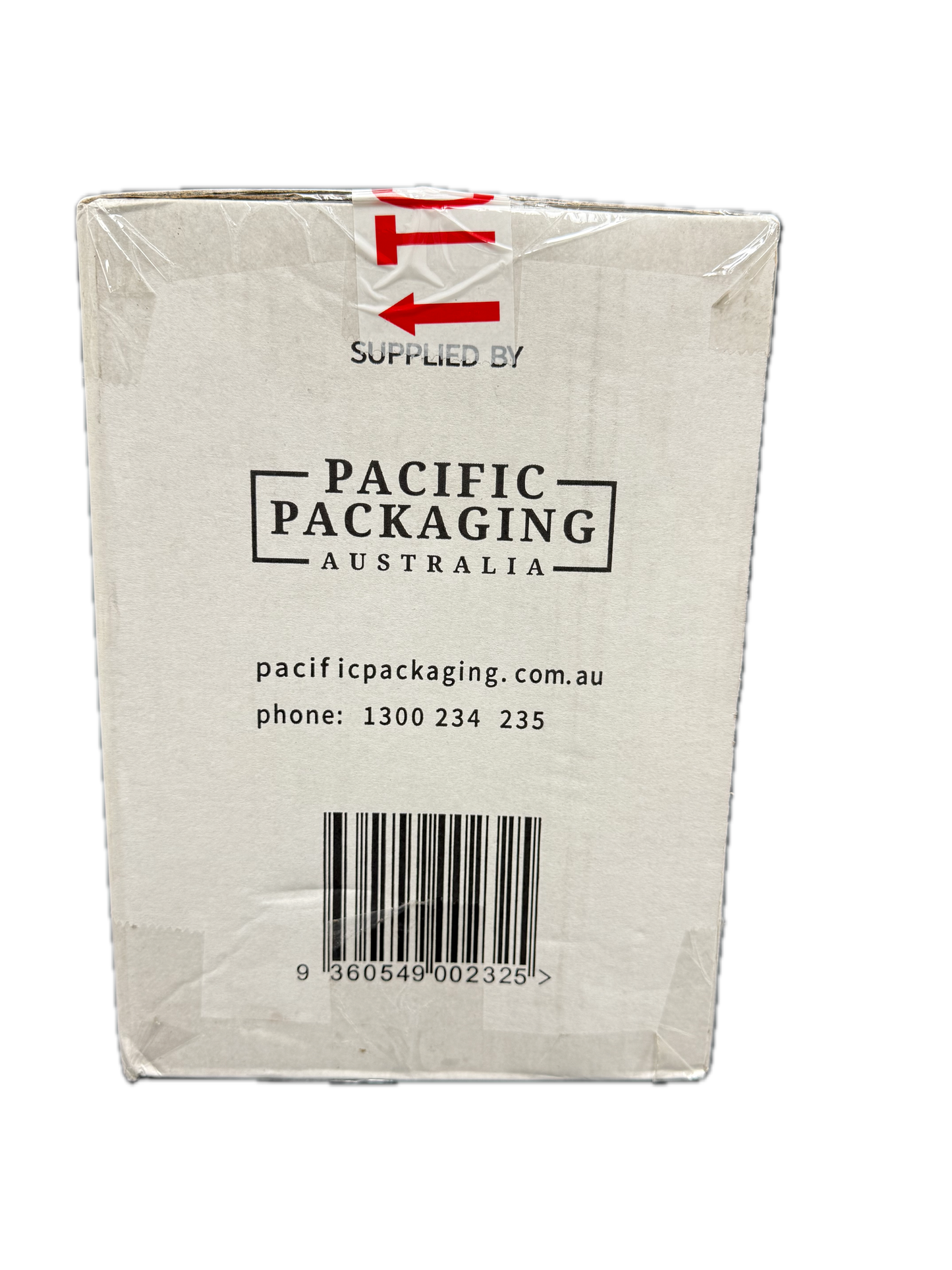 A1 Tapes Top Load Printed Tape Red/White 48mm x 66m x 50um, 36 Rolls/Carton