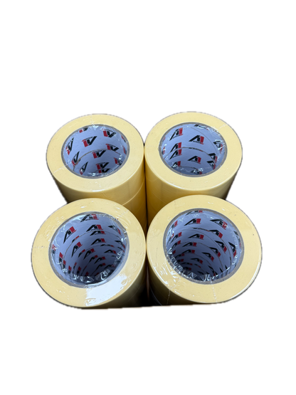 A1 Tapes Beige Masking Tape 48mm x 50m x 130um, 24 Rolls/Carton
