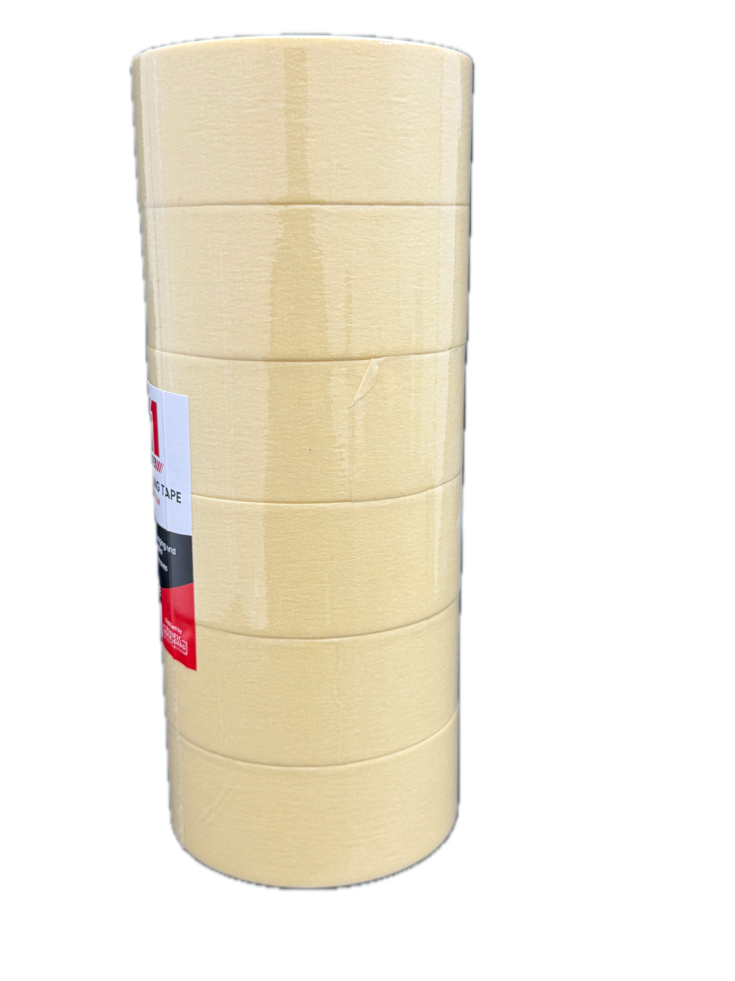 A1 Tapes Beige Masking Tape 48mm x 50m x 130um, 24 Rolls/Carton
