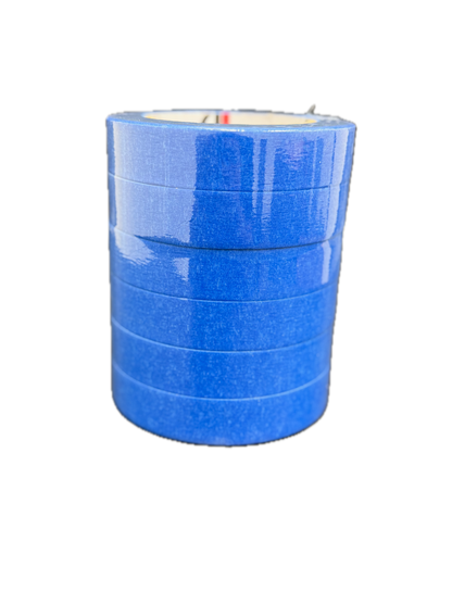 A1 Tapes Blue Masking Tape 24mm x 50m x 130um, 36 Rolls/Carton