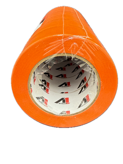 A1 Tapes Orange Masking Tape 48mm x 50m x 130um, 24 Rolls/Carton