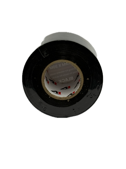 A1 Tapes Black PVC Duct Tape 48mm x 30m x 130um, 36 Rolls/Carton