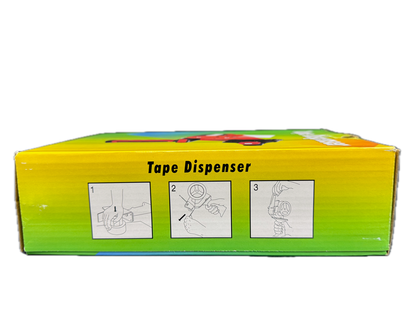 A1 Tapes T15010 Tape Dispenser back view with 48mm tape roll