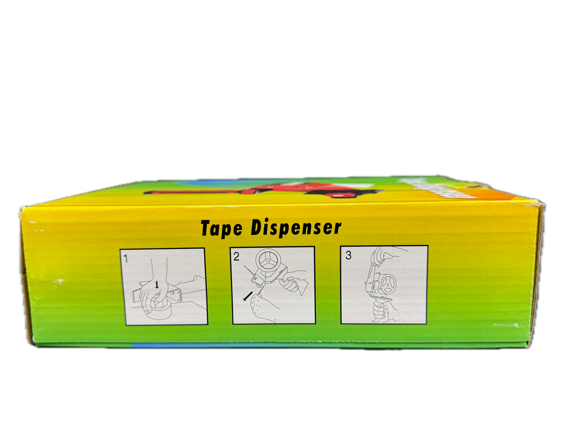 A1 Tapes T15010 Tape Dispenser back view with 48mm tape roll